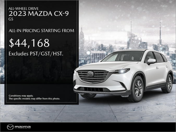 Western Mazda - Get the 2023 Mazda CX-9 Today!