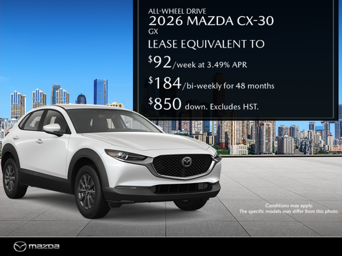 2026 Mazda CX-30