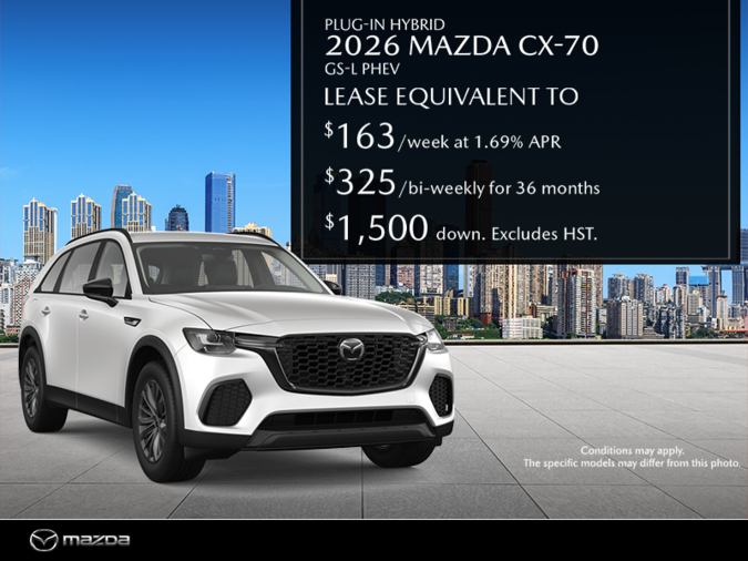 2026 Mazda CX-70 Plug-In Hybrid