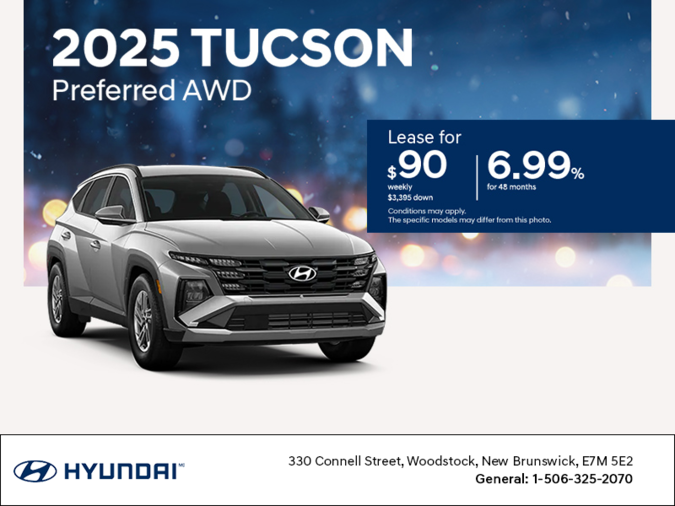 Get the 2025 Hyundai Tucson