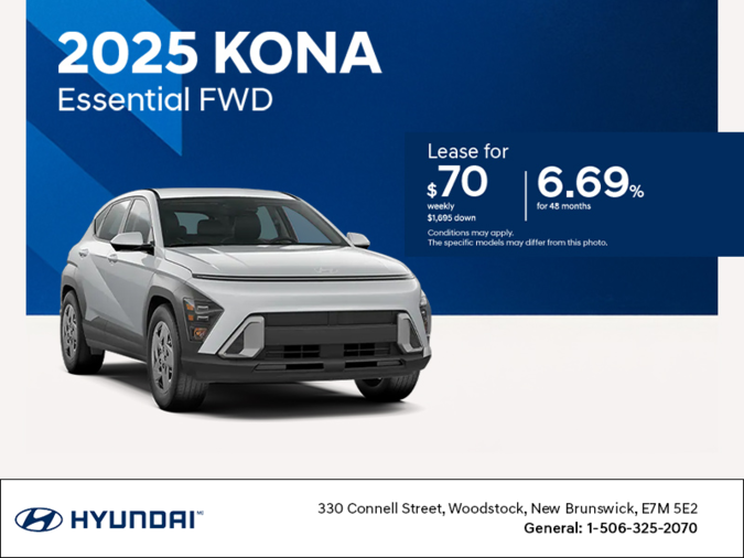 Get the 2025 Hyundai Kona