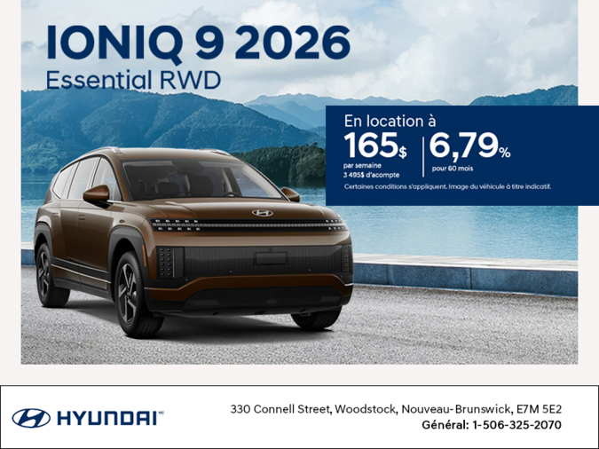 Procurez-vous le Hyundai Ioniq 9 2026