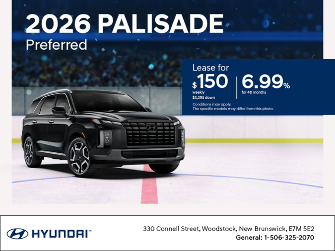 Get the 2026 Hyundai Palisade
