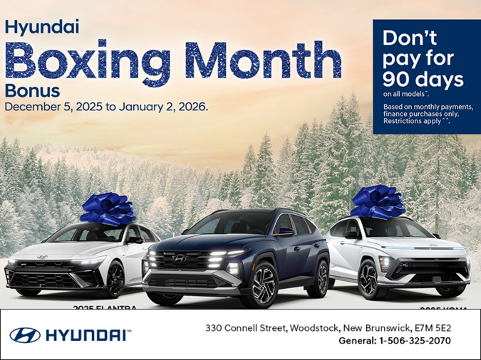 Hyundai Boxing Month Bonus.