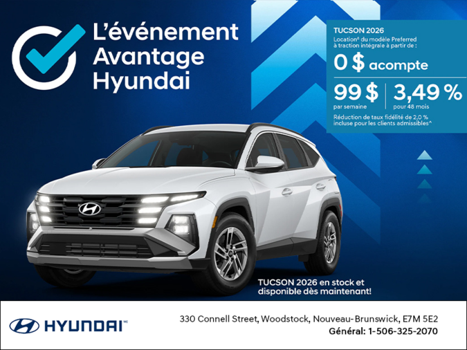Événement du mois de Hyundai