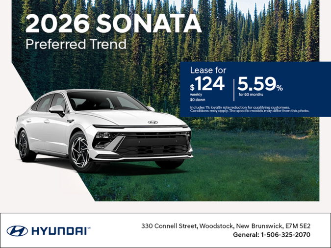 Get the 2026 Hyundai Sonata