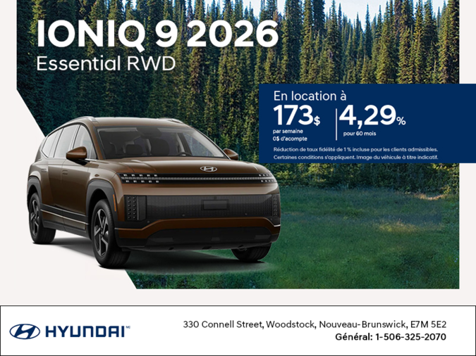 Procurez-vous le Hyundai Ioniq 9 2026