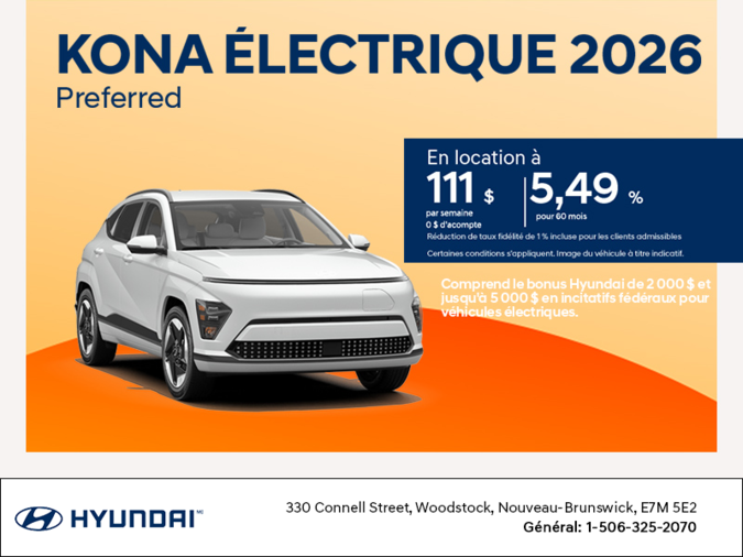Hyundai KONA Electric 2026