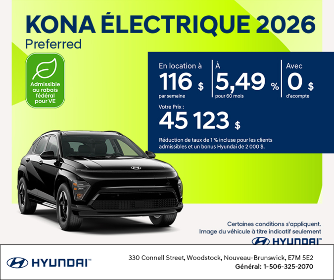 Hyundai KONA Electric 2026