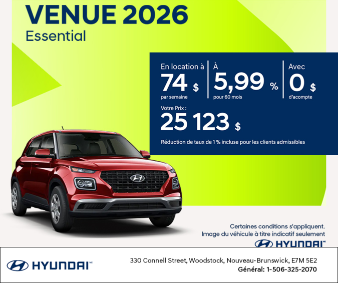Hyundai Venue 2026