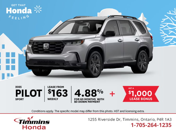 Get the 2025 Honda Pilot