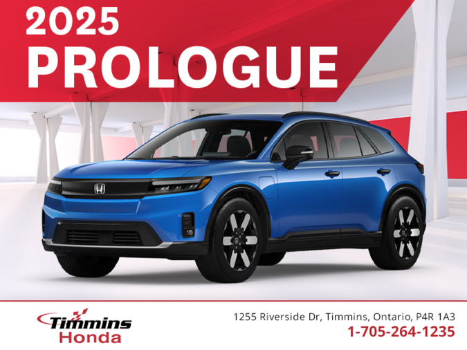 Get the 2025 Honda Prologue!