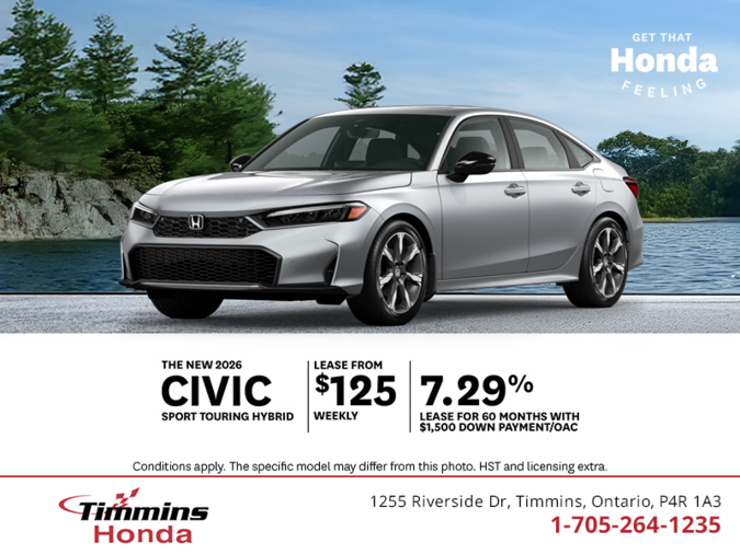 Get the 2026 Honda Civic Hybrid!