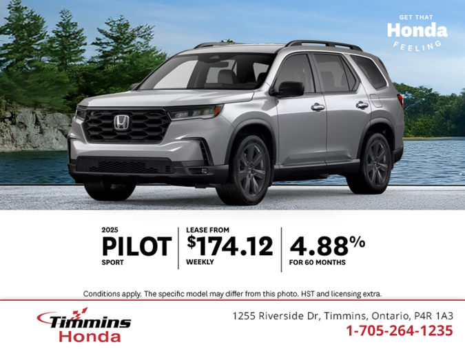 Get the 2025 Honda Pilot