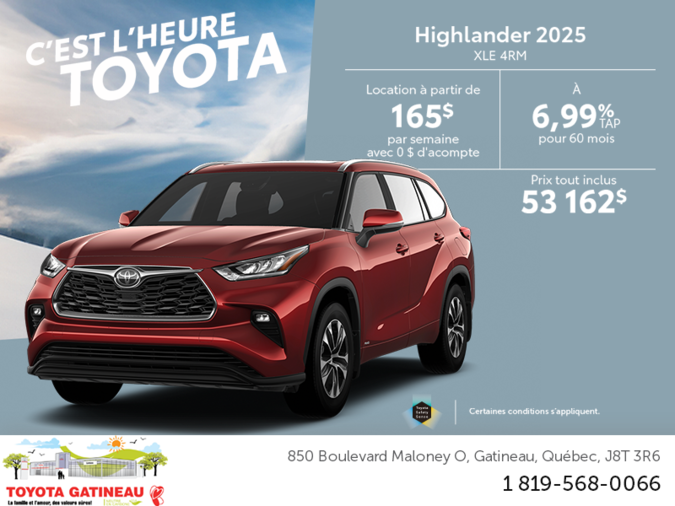 Toyota Highlander 2025