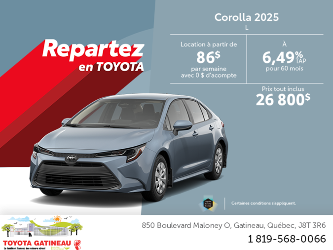 Toyota Corolla 2025