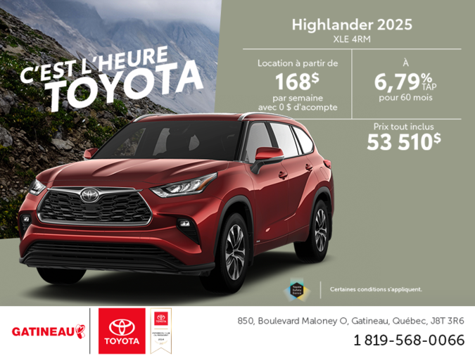 Toyota Highlander 2025