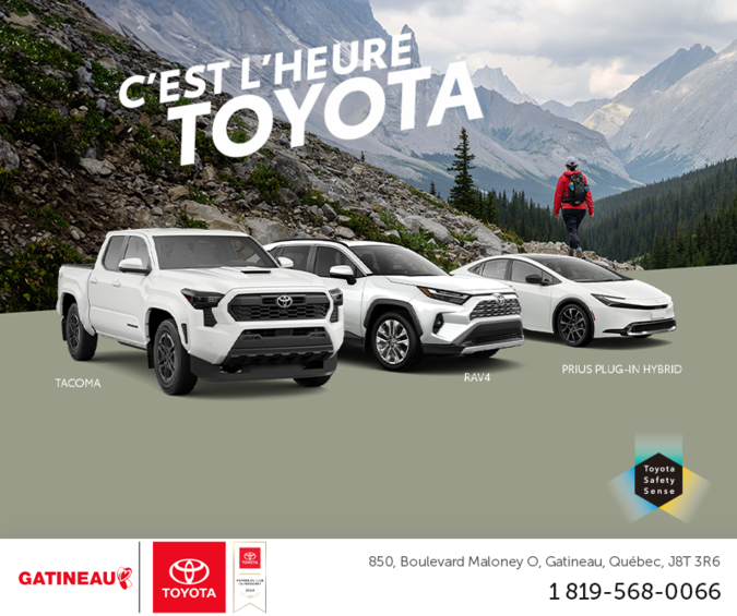 C'est l'heure Toyota!