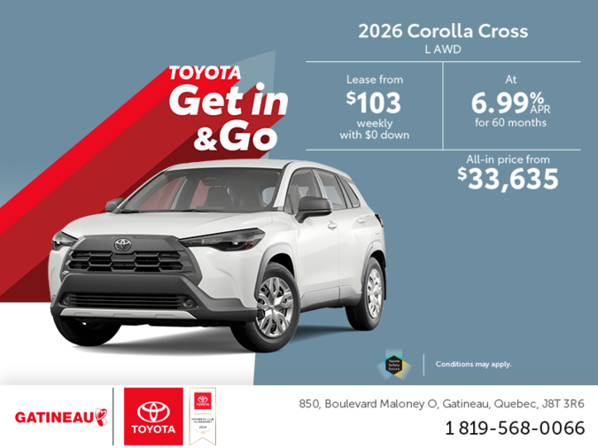 2026 Toyota Corolla Cross