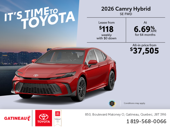 2026 Toyota Camry Hybrid