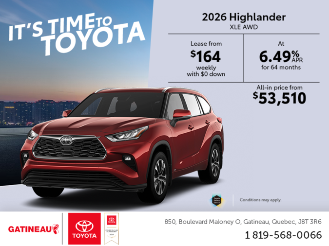 2026 Toyota Highlander