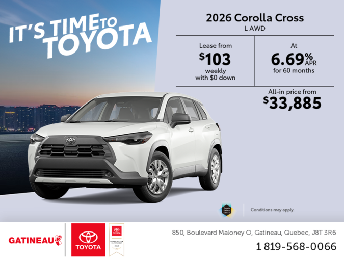 2026 Toyota Corolla Cross