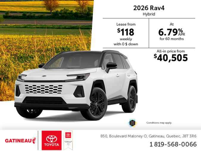 2026 Toyota RAV4 Hybrid