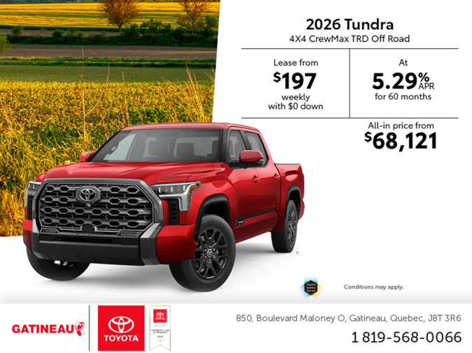 2026 Toyota Tundra