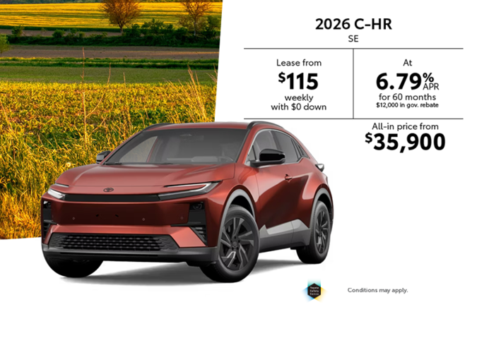 2026 Toyota C-HR