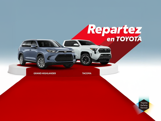 Repartez en Toyota!