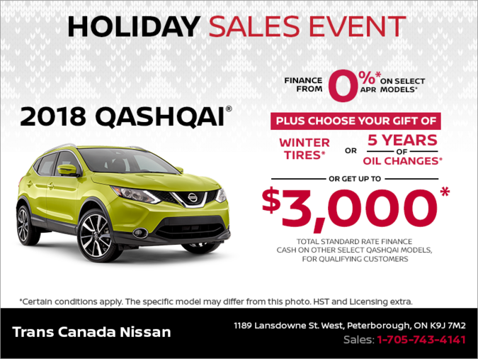 Get the 2018 Qashqai today!
