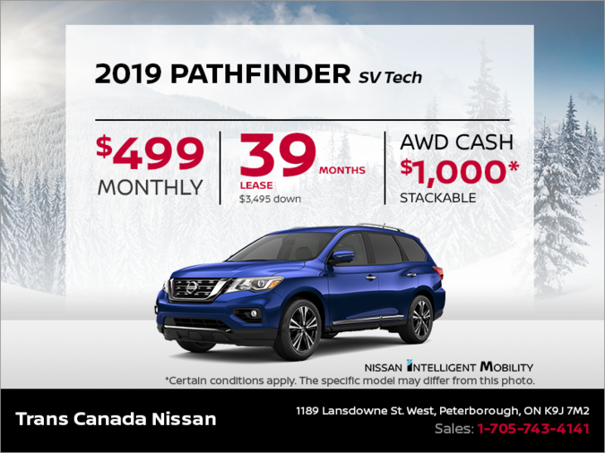 Get the 2019 Pathfinder Today!