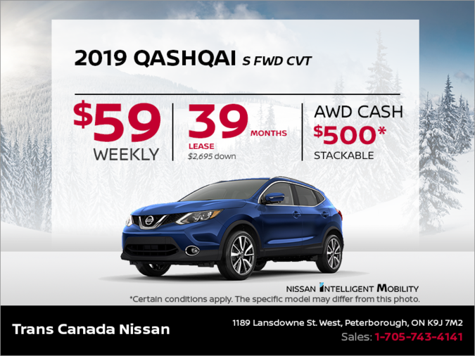 Get the 2019 Qashqai Today!