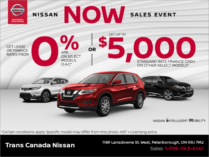 Nissan Now Sales Event!