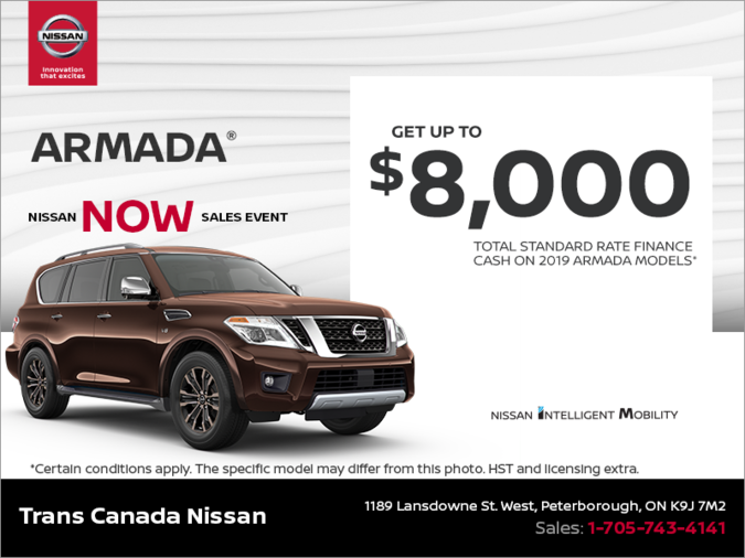 Get the 2019 Nissan Armada