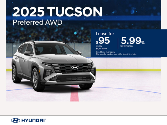 Get the 2025 Hyundai Tucson