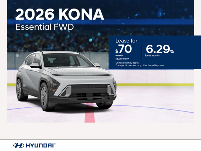 Get the 2026 Hyundai Kona