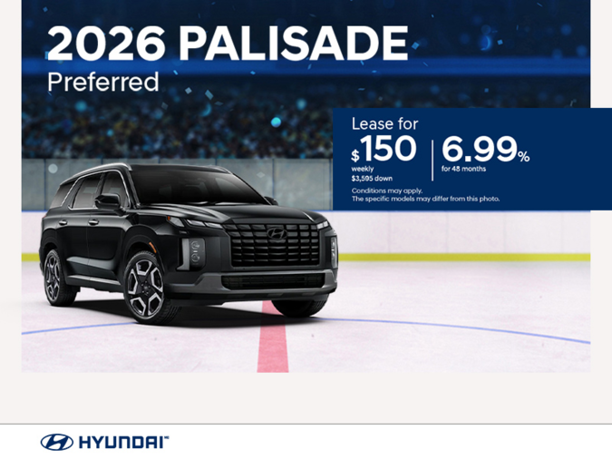 Get the 2026 Hyundai Palisade