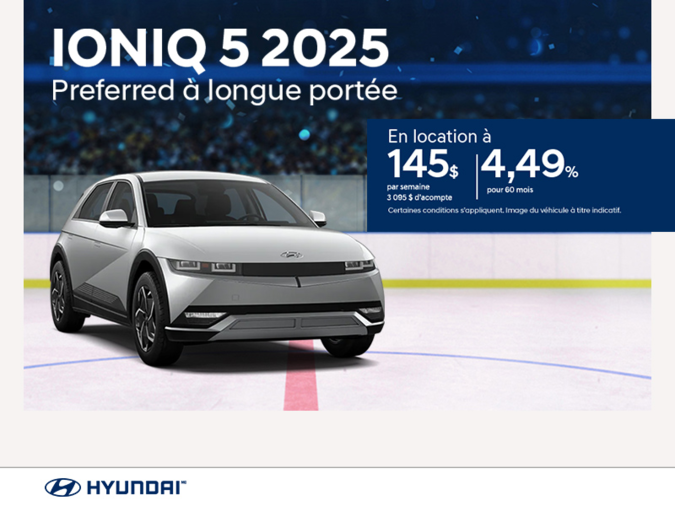 Procurez-vous le Hyundai Ioniq 5 2025