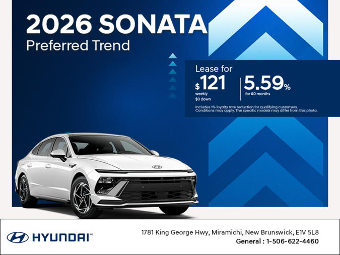 Get the 2026 Hyundai Sonata