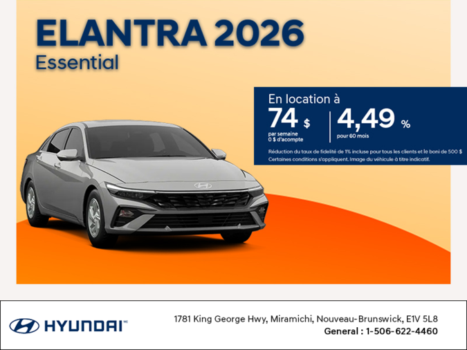 Hyundai Elantra 2026