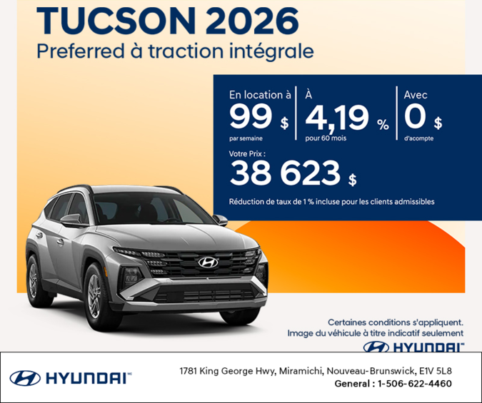 Hyundai Tucson 2026