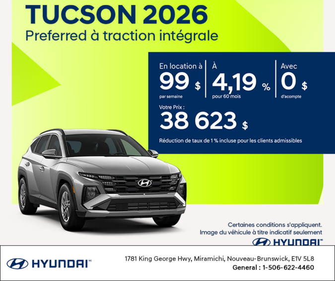 Hyundai Tucson 2026