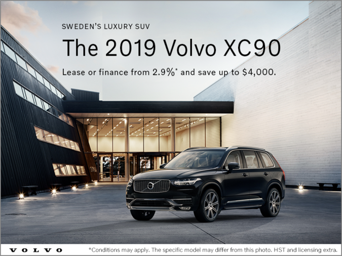 The new 2019 XC90