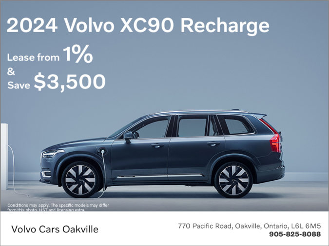 The 2024 Volvo XC90 Recharge