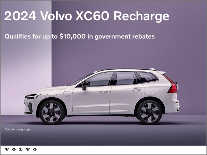 The 2024 Volvo XC60 Recharge