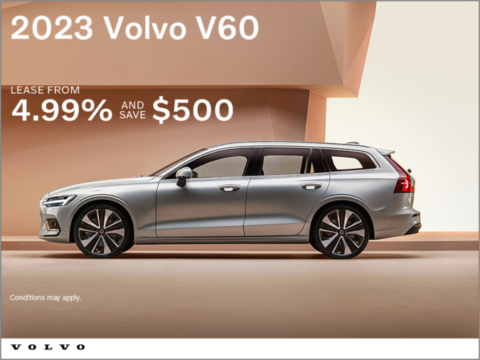 The 2023 Volvo V60