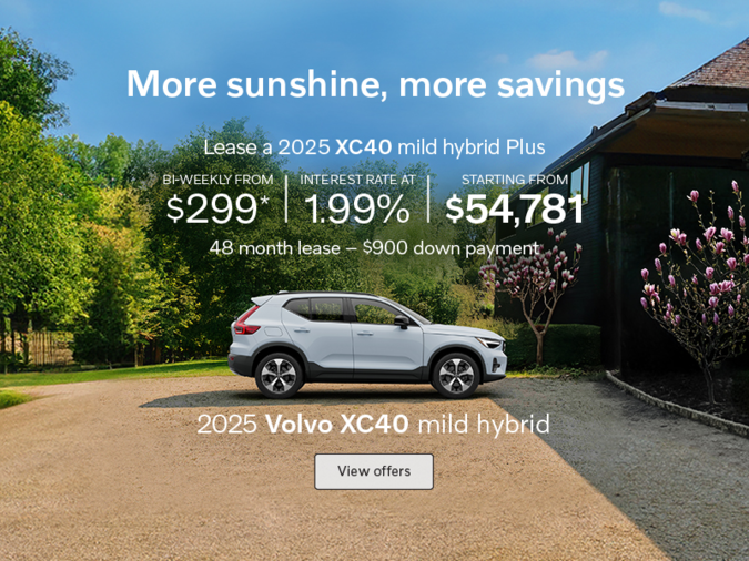 The 2025 Volvo XC40 mild hybrid
