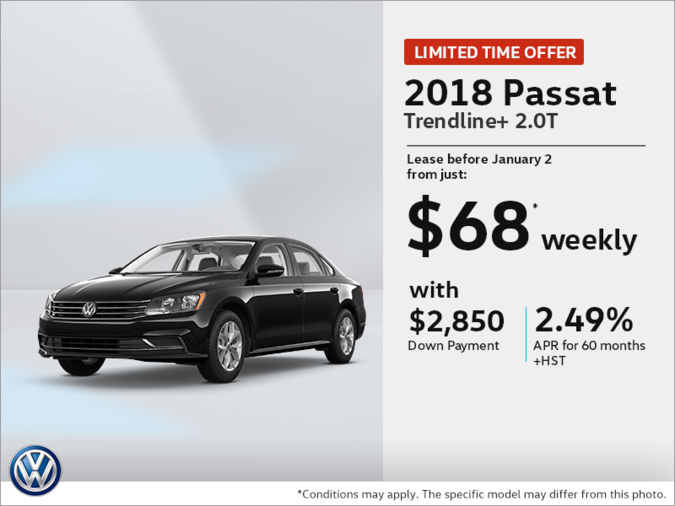Get the 2018 Passat!
