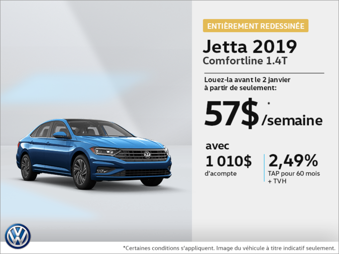 Louez la Jetta 2019!